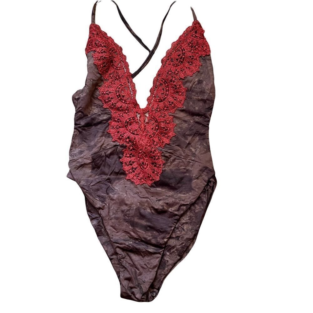 Blue Life One Piece Bathing Suit